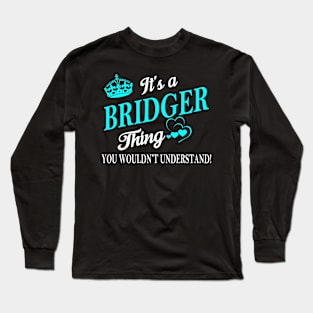 BRIDGER Long Sleeve T-Shirt